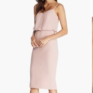 NWT Dress the Population Alonda Dress - Blush  - L